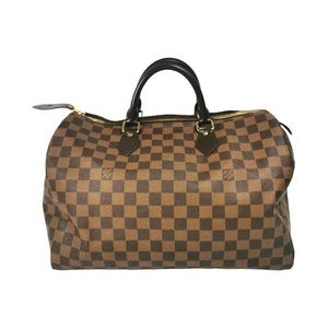 Louis Vuitton Damier Ebene Speedy 30 Handbag